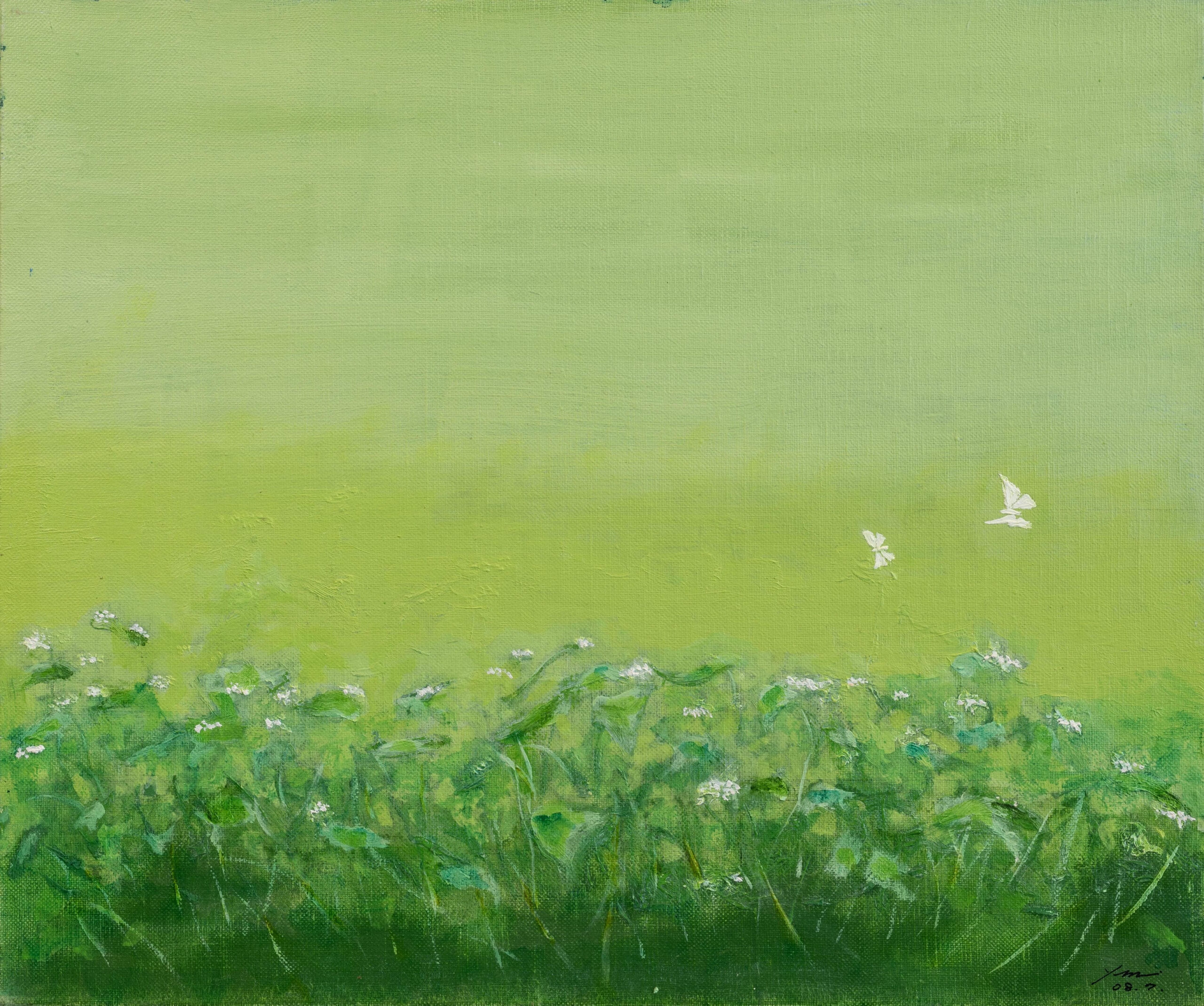 そばの花咲く