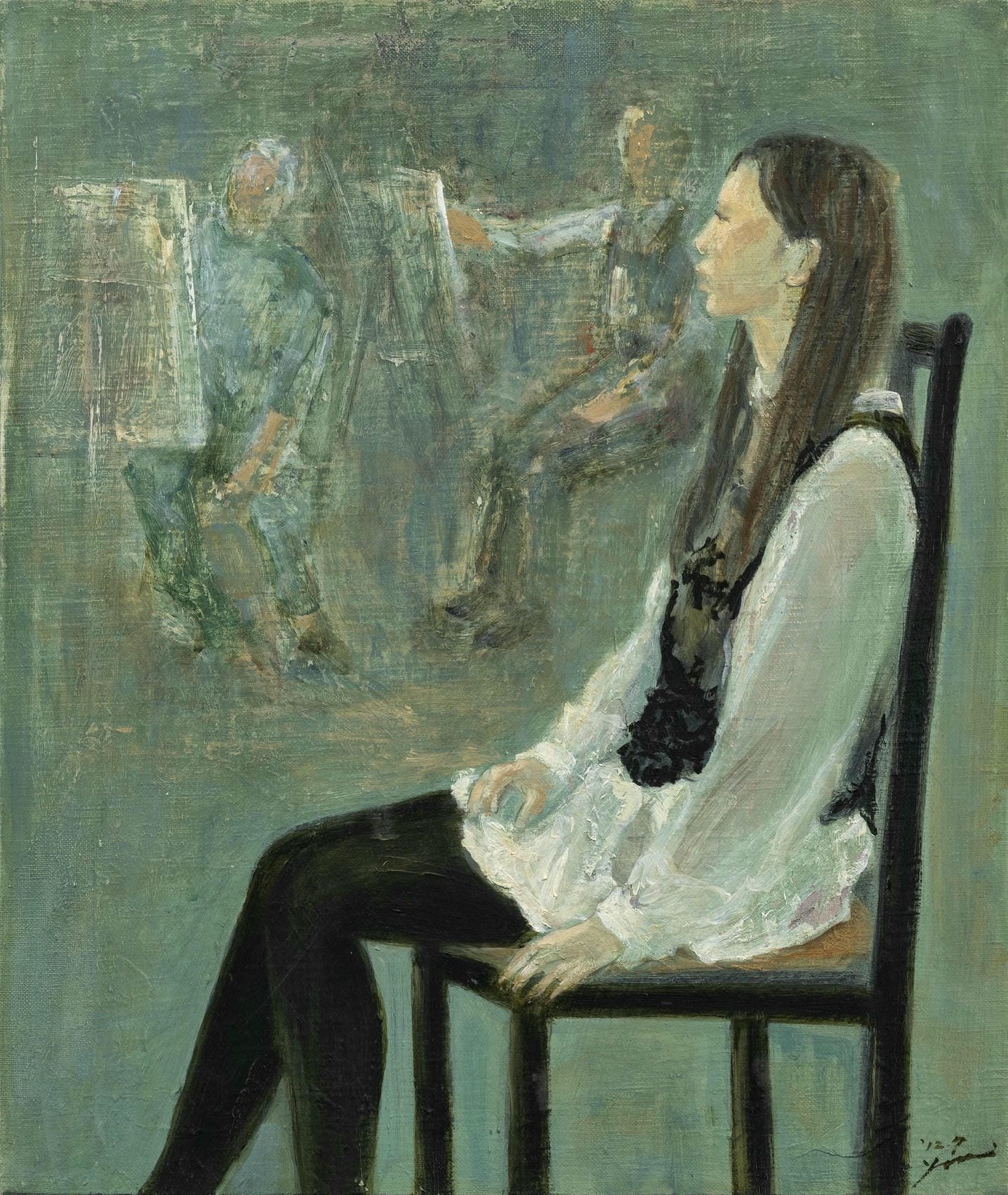 画室のモデル
